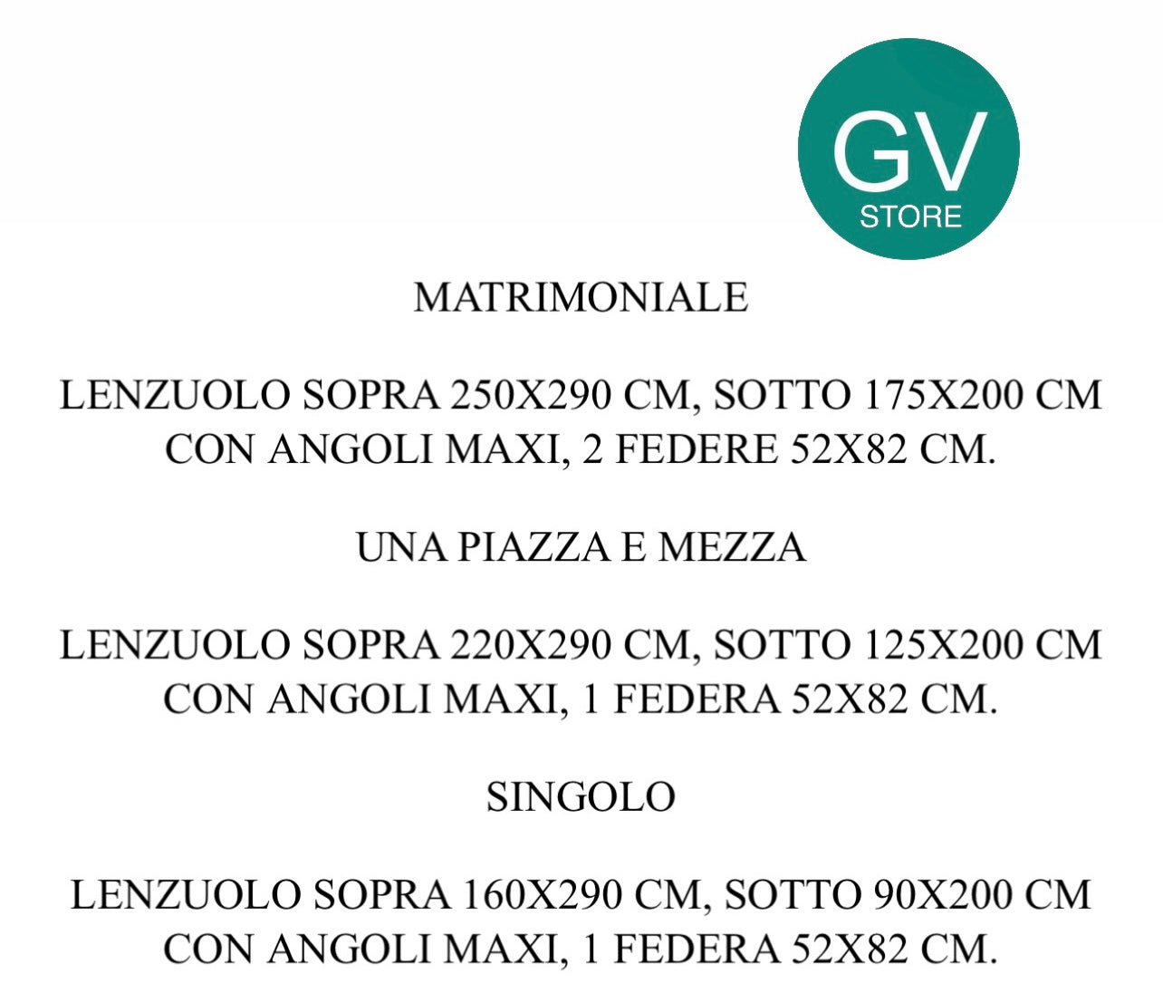 Set completo lenzuola matrimoniali 100% COTONE lenzuolo sotto con angoli IRGE.