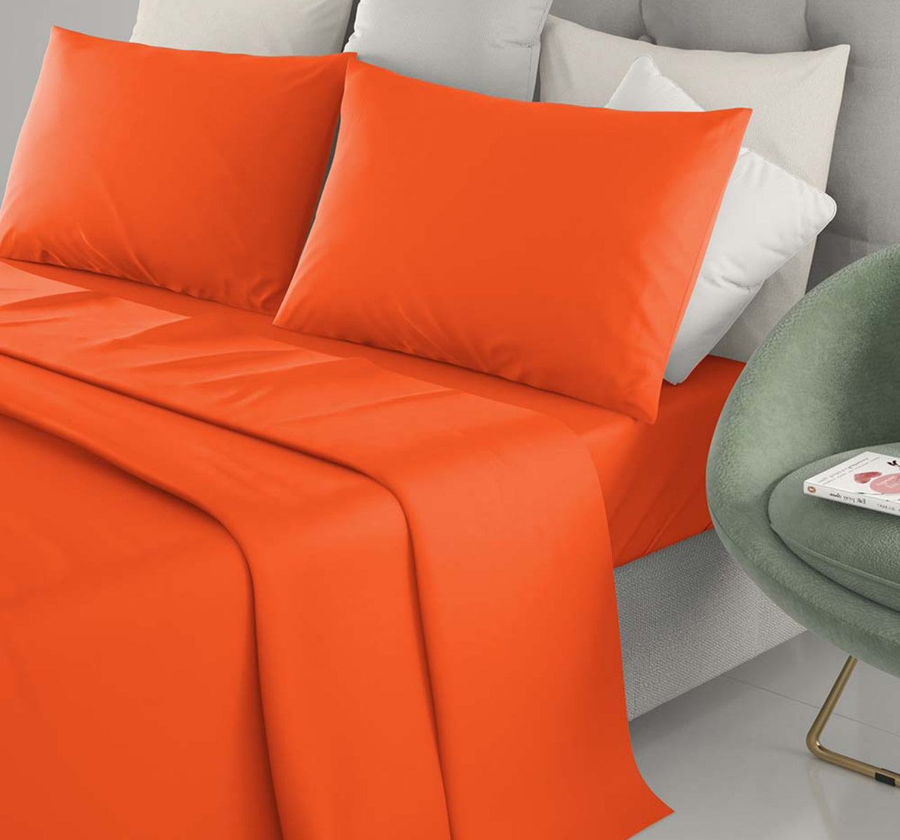 Set completo lenzuola matrimoniali 100% COTONE lenzuolo sotto con angoli letto.